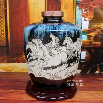 为什么要选择陶瓷酒坛存酒？